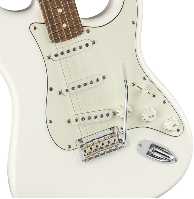 Fender Player Stratocaster w/Pau Ferro Fingerboard - Polar White - Guitar Warehouse