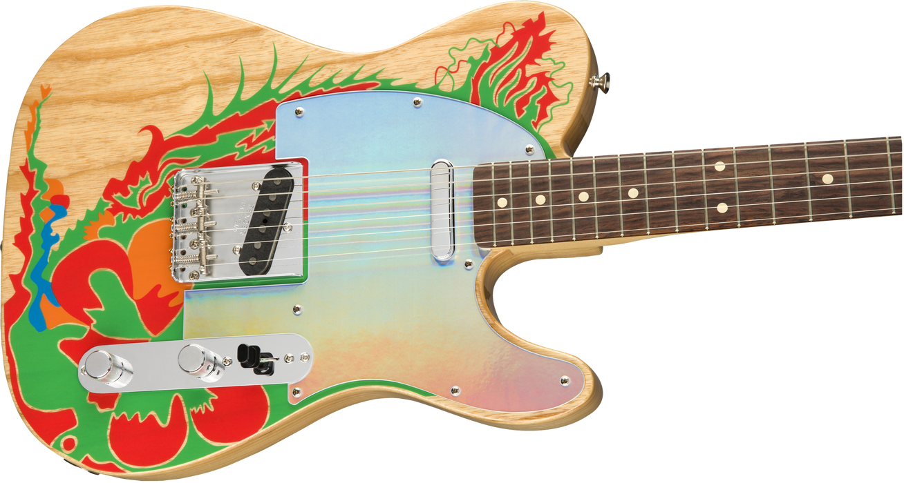 Fender Jimmy Page Dragon Telecaster®, Rosewood Fingerboard, Natural - Guitar Warehouse