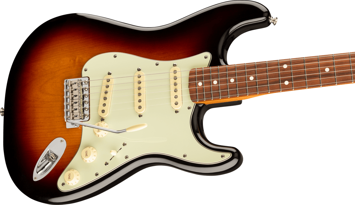 Fender Vintera '60s Stratocaster, Pau Ferro Fingerboard, 3-Color Sunburst - Guitar Warehouse