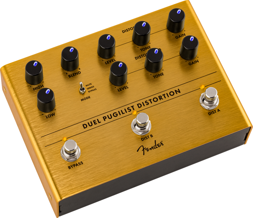 Fender Duel Pugilist Distortion Pedal - Guitar Warehouse