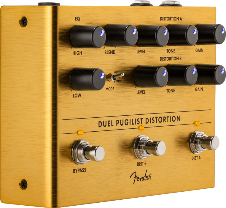 Fender Duel Pugilist Distortion Pedal - Guitar Warehouse