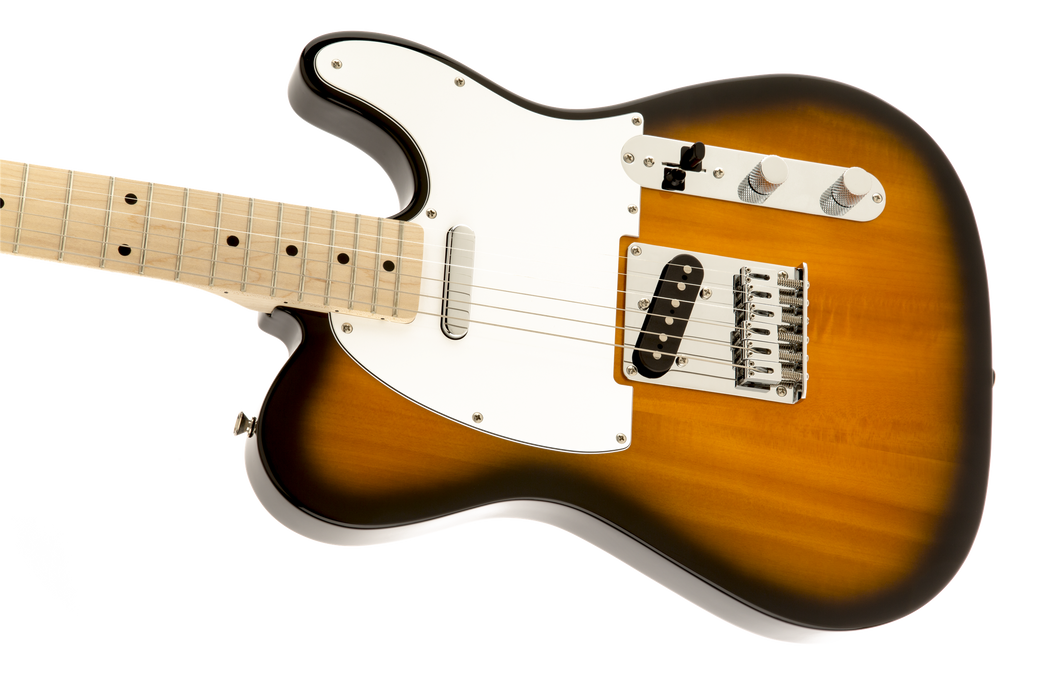 Fender Squier Affinity Series™ Telecaster®, Maple Fingerboard, 2-Color Sunburst - Guitar Warehouse