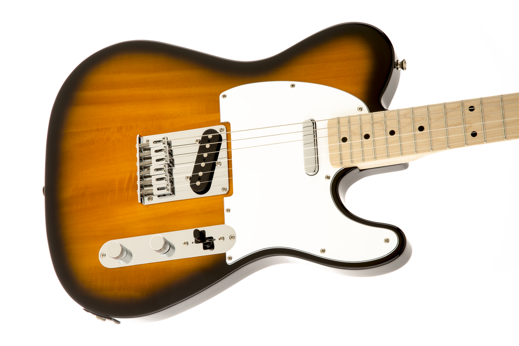 Fender Squier Affinity Series™ Telecaster®, Maple Fingerboard, 2-Color Sunburst - Guitar Warehouse