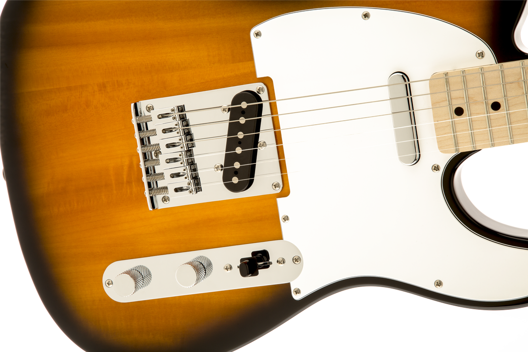 Fender Squier Affinity Series™ Telecaster®, Maple Fingerboard, 2-Color Sunburst - Guitar Warehouse