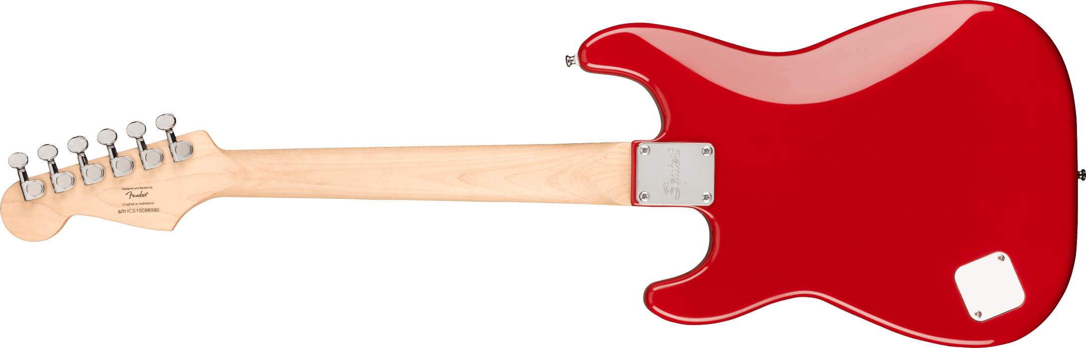 Fender Squier Mini Stratocaster®, Laurel Fingerboard, Red - Guitar Warehouse