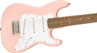 Fender Squier Mini Stratocaster®, Laurel Fingerboard, Shell Pink - Guitar Warehouse