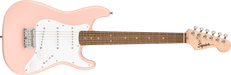 Fender Squier Mini Stratocaster®, Laurel Fingerboard, Shell Pink - Guitar Warehouse