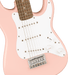 Fender Squier Mini Stratocaster®, Laurel Fingerboard, Shell Pink - Guitar Warehouse