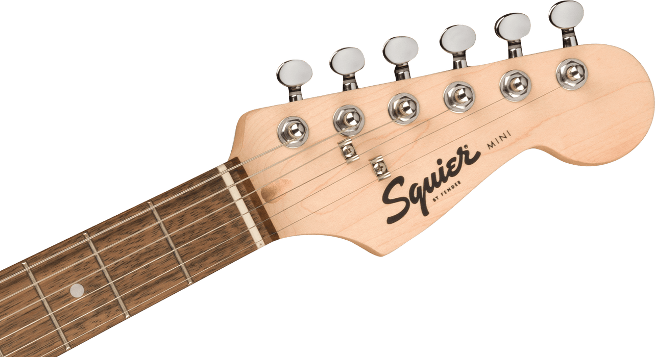 Fender Squier Mini Stratocaster®, Laurel Fingerboard, Shell Pink - Guitar Warehouse
