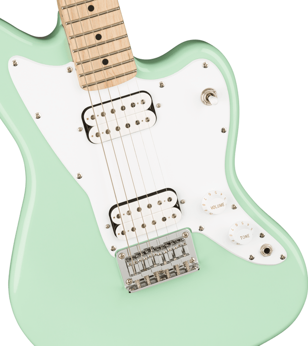 Fender Squier Mini Jazzmaster® HH, Maple Fingerboard, Surf Green - Guitar Warehouse