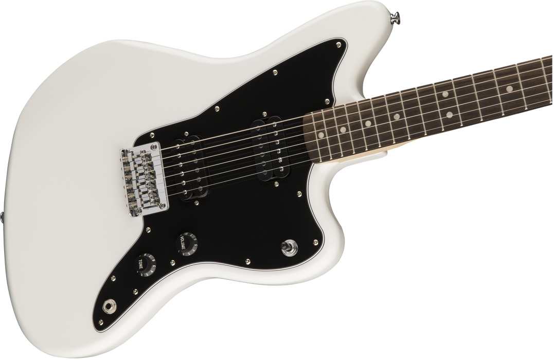 Fender Squier Affinity Series™ Jazzmaster® HH, Laurel Fingerboard, Arctic White - Guitar Warehouse