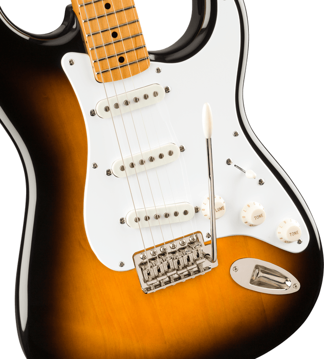 Fender Squier Classic Vibe '50s Stratocaster®, Maple Fingerboard, 2-Colour Sunburst - Guitar Warehouse