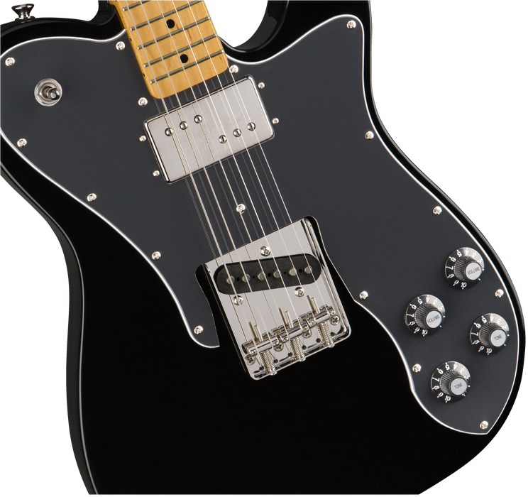Fender Squier Classic Vibe '70s Telecaster® Custom, Maple Fingerboard, Black - Guitar Warehouse
