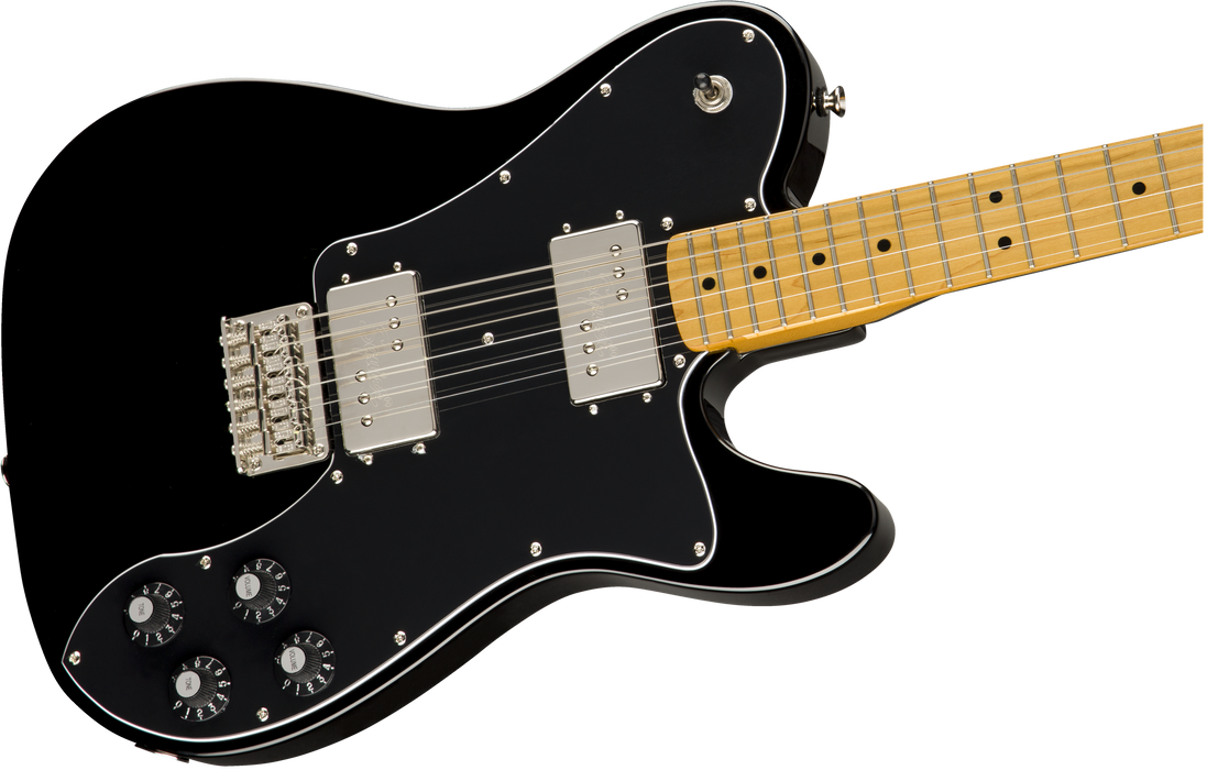Fender Squier Classic Vibe '70s Telecaster® Deluxe, Maple Fingerboard, Black - Guitar Warehouse