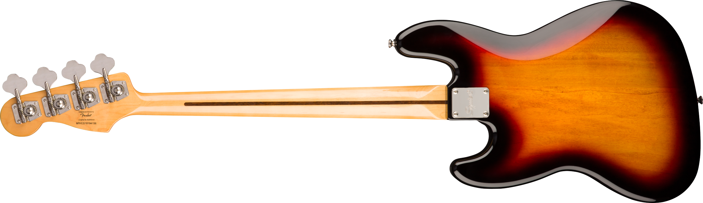 Fender Squier Classic Vibe '70s Jazz Bass®, Maple Fingerboard, Sunburst - Guitar Warehouse