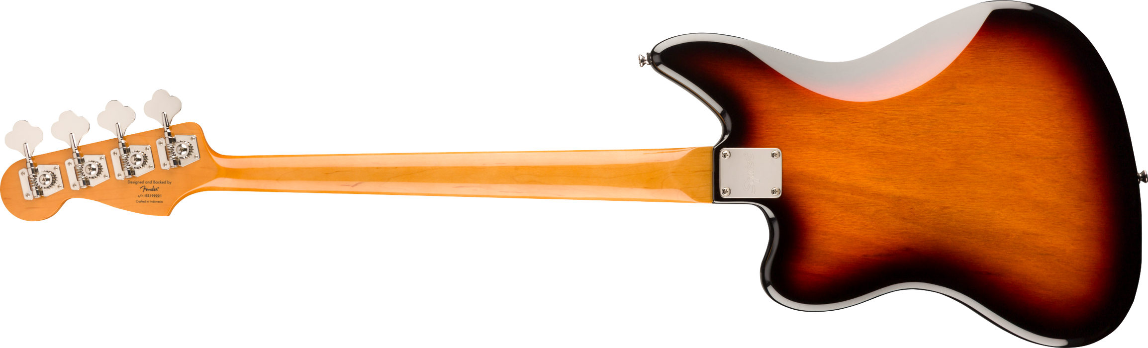 Fender Squier Classic Vibe Jaguar® Bass, Laurel Fingerboard, 3-Color Sunburst  *Includes Deluxe Setup! - Guitar Warehouse