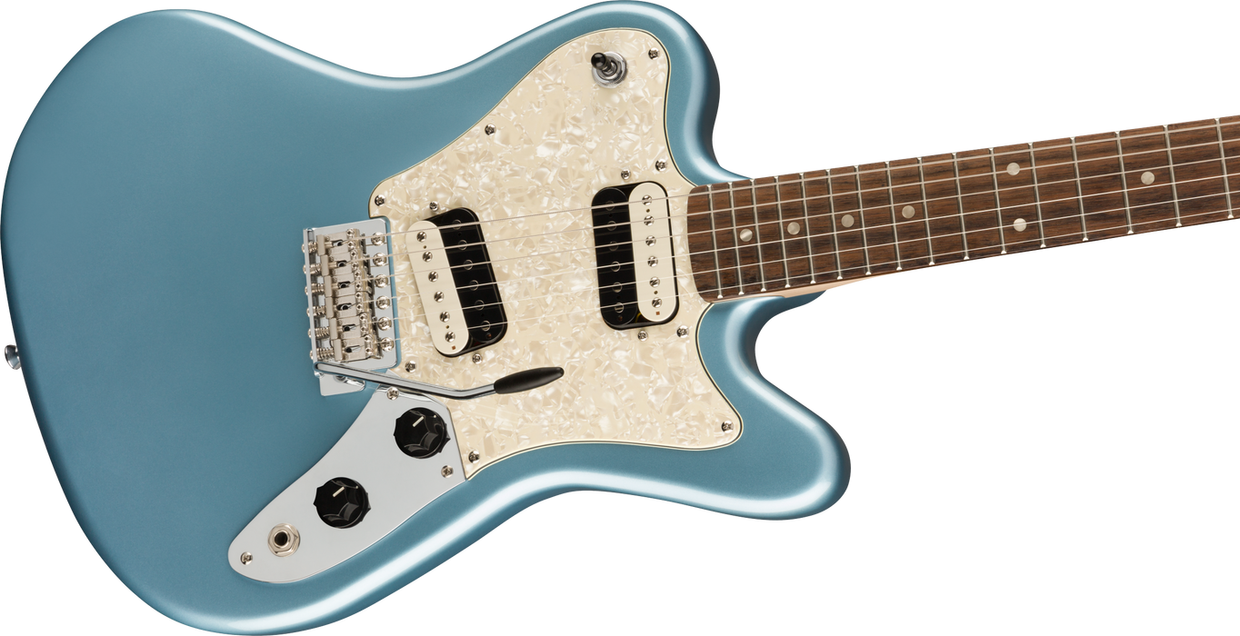 Fender Squier Paranormal Super-Sonic™, Laurel Fingerboard, Ice Blue Metallic - Guitar Warehouse