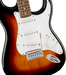 Fender Squier Affinity Series™ Stratocaster®, Laurel Fingerboard, White Pickguard, 3-Color Sunburst - Guitar Warehouse