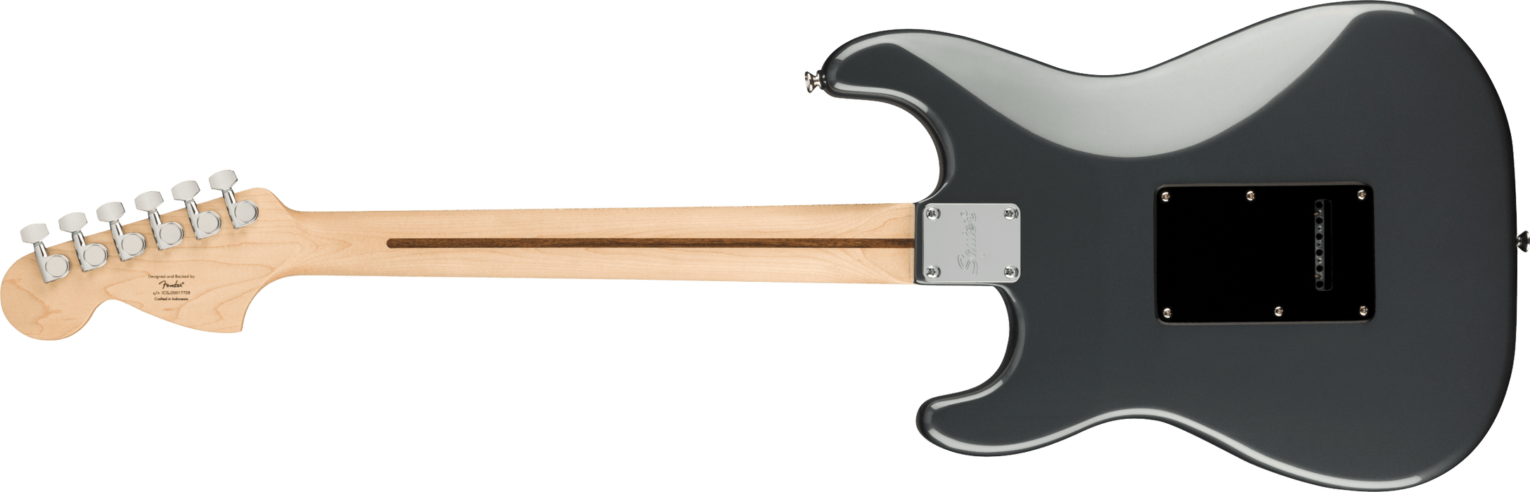 Fender Squier Affinity Stratocaster HH Charcoal Frost Metallic - Guitar Warehouse