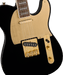 Fender Squier 40th Anniversary Telecaster®, Gold Edition, Laurel Fingerboard, Gold Anodized Pickguard, Black - Guitar Warehouse