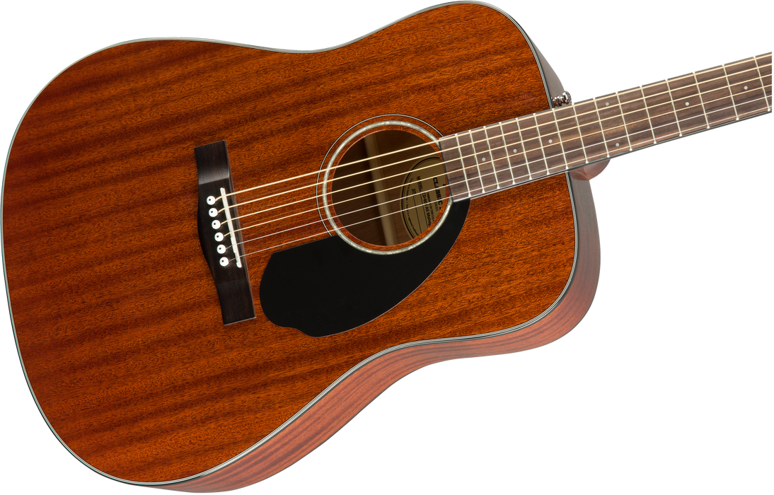 Fender CD-60S Dreadnought, Walnut Fingerboard, All-Mahogany - Guitar Warehouse