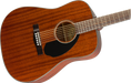 Fender CD-60S Dreadnought, Walnut Fingerboard, All-Mahogany - Guitar Warehouse
