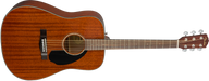 Fender CD-60S Dreadnought, Walnut Fingerboard, All-Mahogany - Guitar Warehouse
