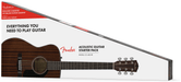 Fender CC-60S Concert All Mahogany, Walnut Fingerboard, Natural - Guitar Warehouse