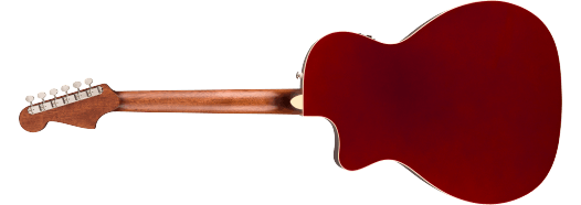 Fender Newporter Player, Acoustic Guitar Walnut Fingerboard, Candy Apple Red - Guitar Warehouse