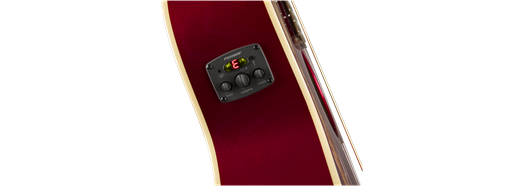 Fender Newporter Player, Acoustic Guitar Walnut Fingerboard, Candy Apple Red - Guitar Warehouse
