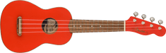 Fender Limited Edition Venice Soprano Ukulele - Fiesta Red - Guitar Warehouse