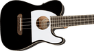 Fender Fullerton Tele® Concert Ukulele - Black - Guitar Warehouse