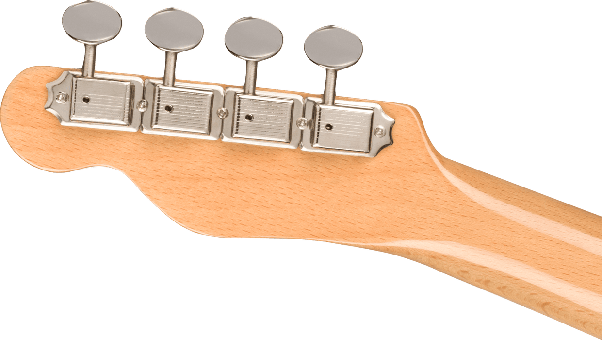 Fender Fullerton Tele® Concert Ukulele - Black - Guitar Warehouse