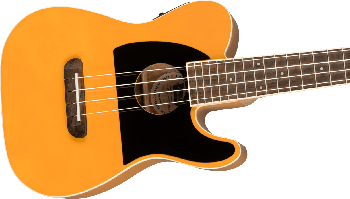 Fender Fullerton Tele® Concert Ukulele - Butterscotch Blonde - Guitar Warehouse