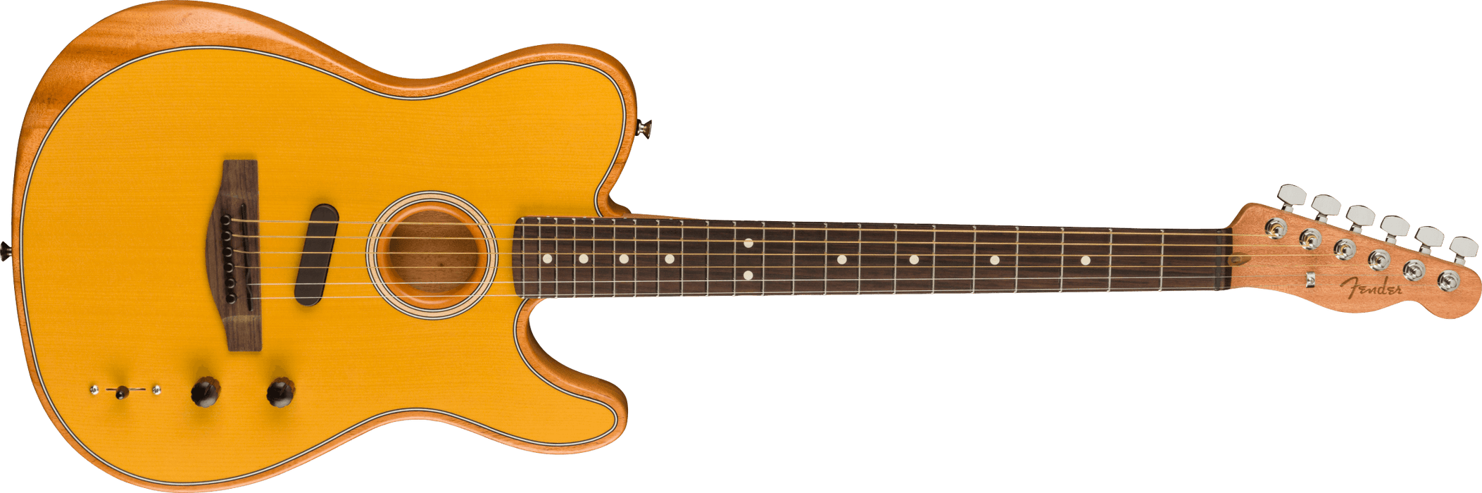 Fender Acoustasonic® Player Telecaster®, Rosewood Fingerboard, Butterscotch Blonde - Guitar Warehouse