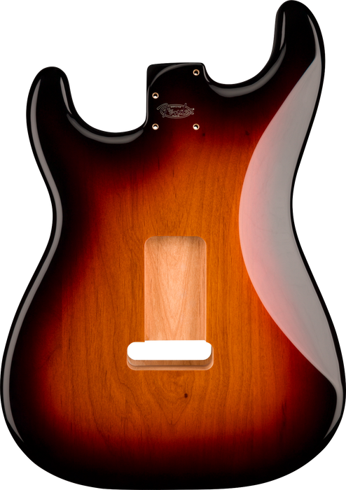 Fender Deluxe Series Stratocaster® HSH, Alder Body, 2-Point Bridge Mount, 3-Color Sunburst - Guitar Warehouse