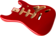 Fender Classic Series 60's Stratocaster® SSS Alder Body Vintage Bridge Mount, Candy Apple Red - Guitar Warehouse