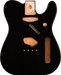 Fender Classic Series 60's Telecaster® SS Alder Body Vintage Bridge Mount, Black - Guitar Warehouse
