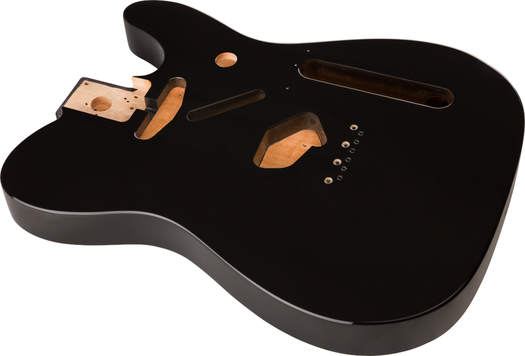 Fender Classic Series 60's Telecaster® SS Alder Body Vintage Bridge Mount, Black - Guitar Warehouse