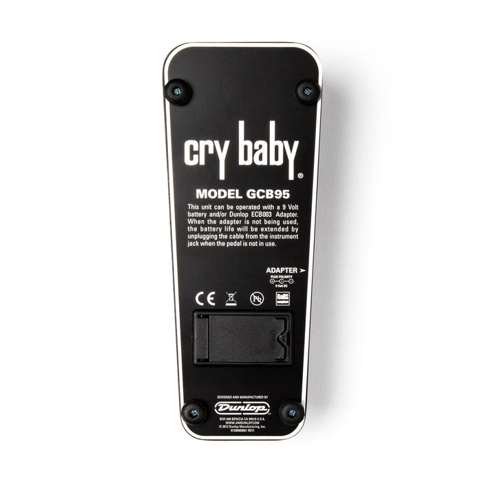 CRY BABY® STANDARD WAH GCB95 Guitar Effect Pedal - Guitar Warehouse