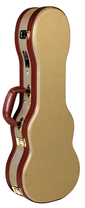 Concert Ukulele Tweed Wooden Case - Guitar Warehouse