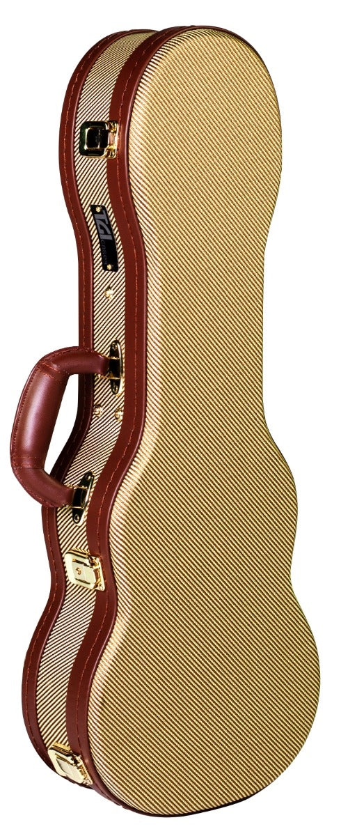 Concert Ukulele Tweed Wooden Case - Guitar Warehouse