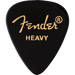 351 Shape Premium Picks, Heavy, Black, 12 Count - Guitar Warehouse