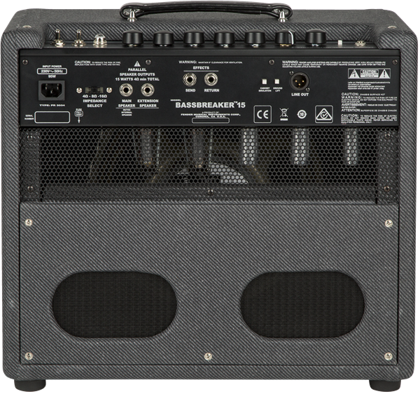 Fender Bassbreaker™ Valve 15W Combo, 230V EUR - Guitar Warehouse