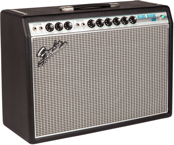 Fender ’68 Custom Deluxe Reverb® 22w Valve Amp 230V UK - Guitar Warehouse