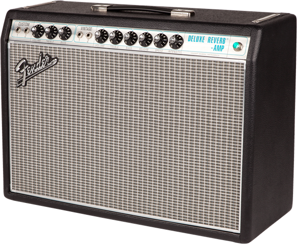 Fender ’68 Custom Deluxe Reverb® 22w Valve Amp 230V UK - Guitar Warehouse