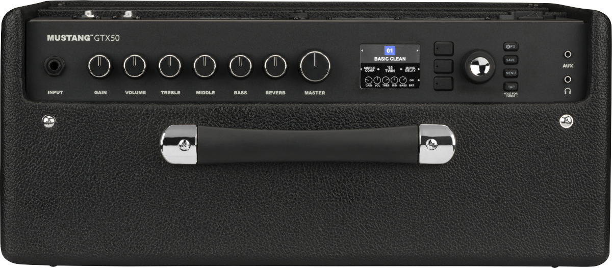 Fender Mustang™ GTX50, 230V EU Guitar Combo Amp - Guitar Warehouse