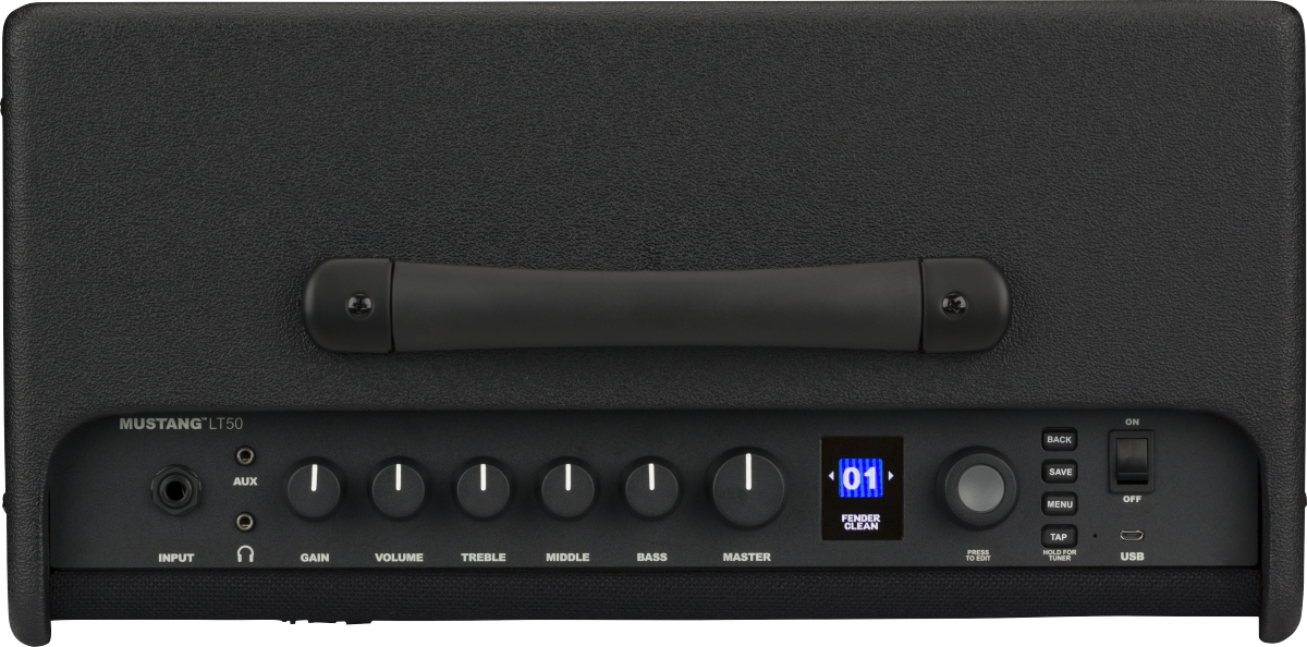 Fender Mustang™ LT50, 230V EU Guitar Combo Amp - Guitar Warehouse