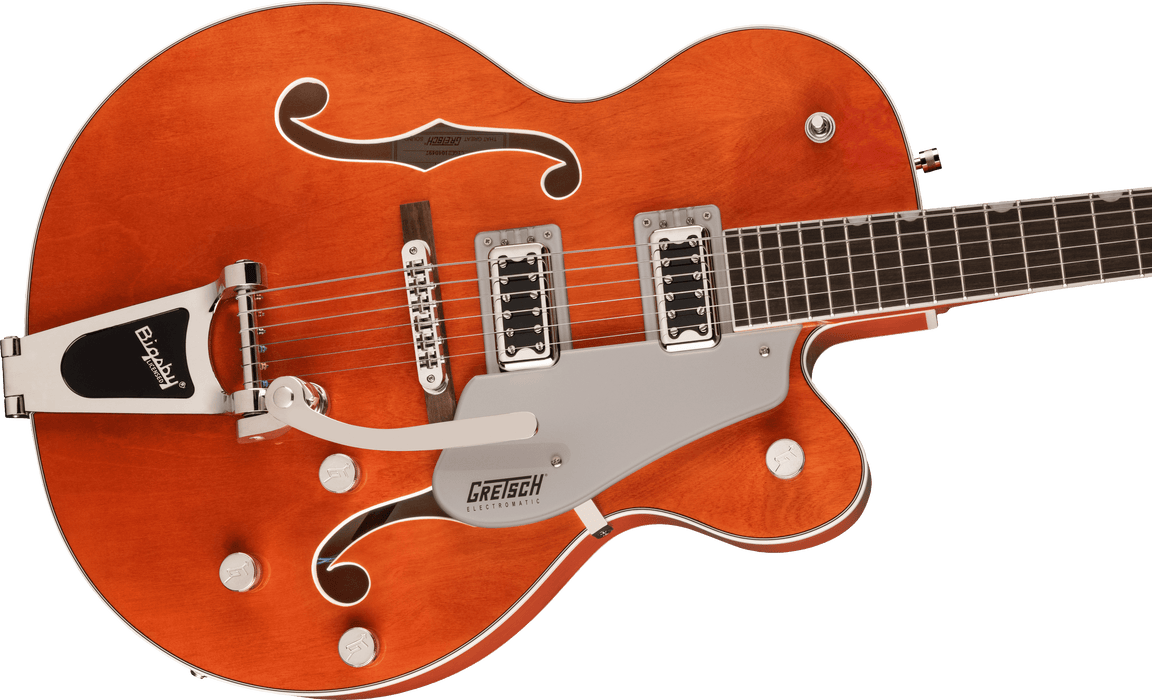 Gretsch G5420T Electromatic® Classic Hollow Body Single-Cut with Bigsby®, Laurel Fingerboard, Orange Stain *SETUP PRICE - Guitar Warehouse
