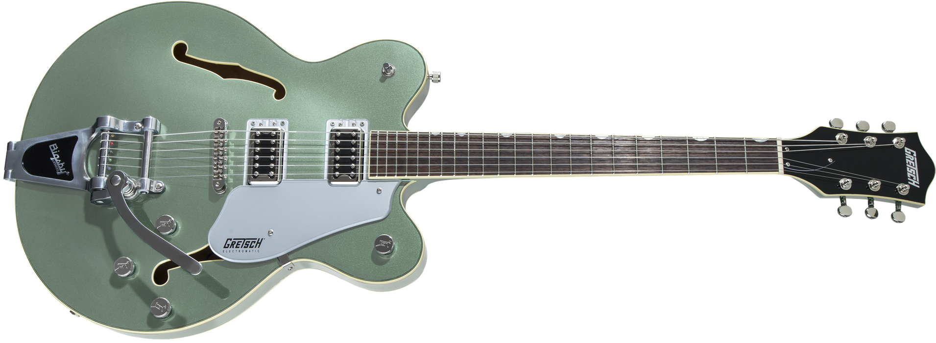 Gretsch G5622T Electromatic® Center Block Double-Cut with Bigsby®, Laurel Fingerboard, Aspen Green - Guitar Warehouse